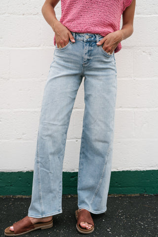 Risen Amelia Slouchy Barrel Jean