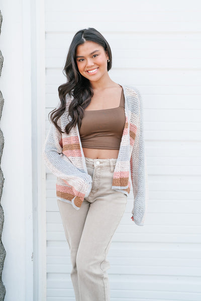 Memory Lane Striped Cardigan