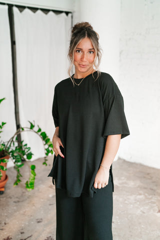 Always Cozy Ribbed Set - Top