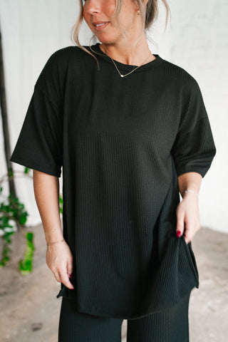 Always Cozy Ribbed Set - Top