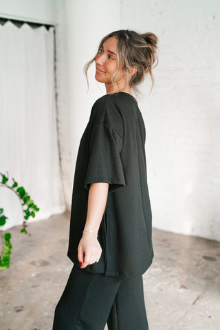 Always Cozy Ribbed Set - Top