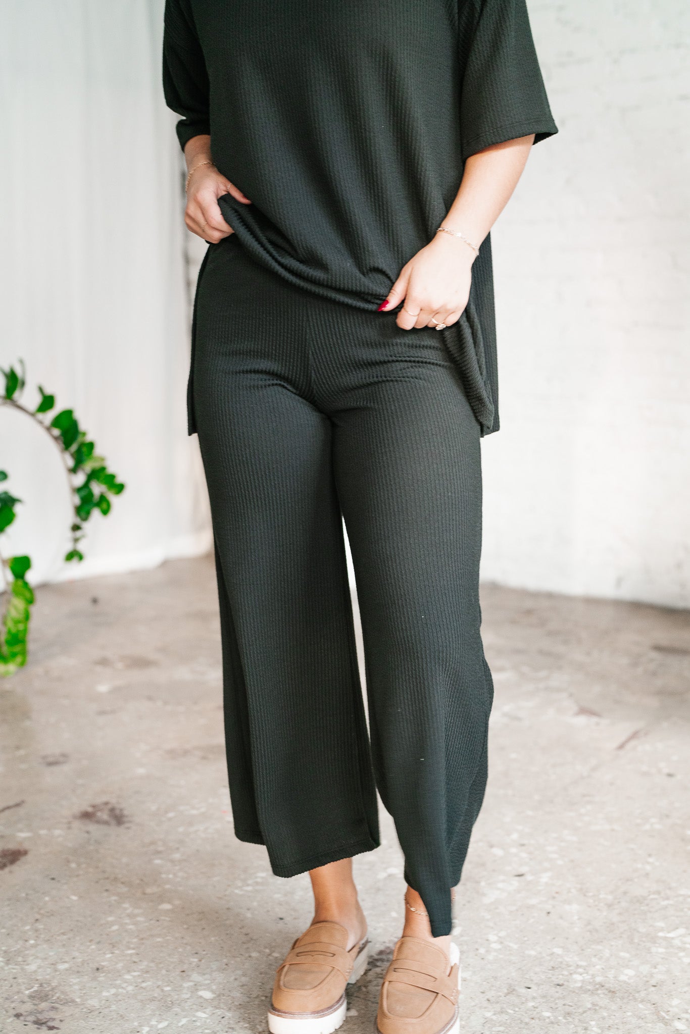 Always Cozy Ribbed Set - Pant