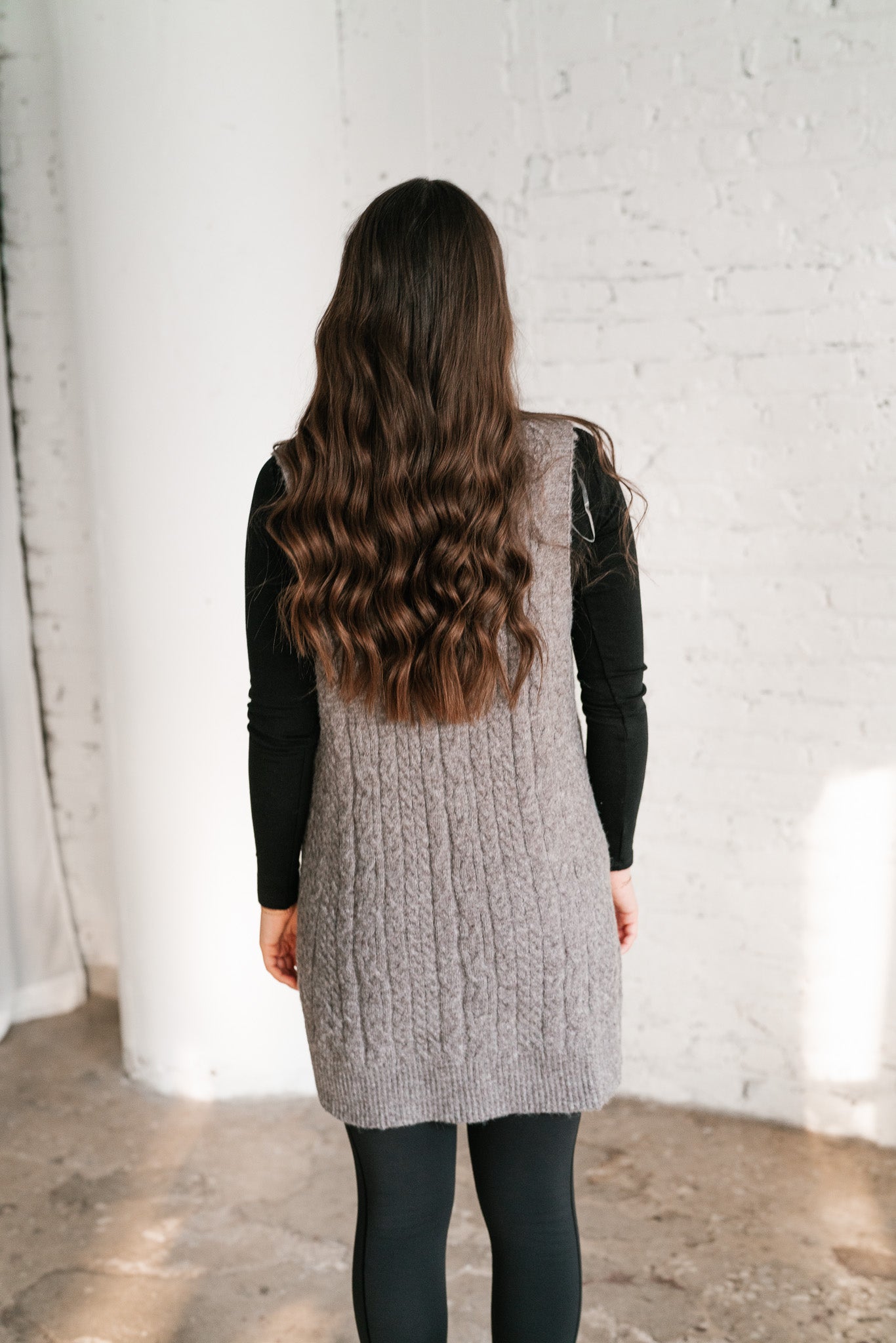 Cassie Cable Knit Sweater Tunic