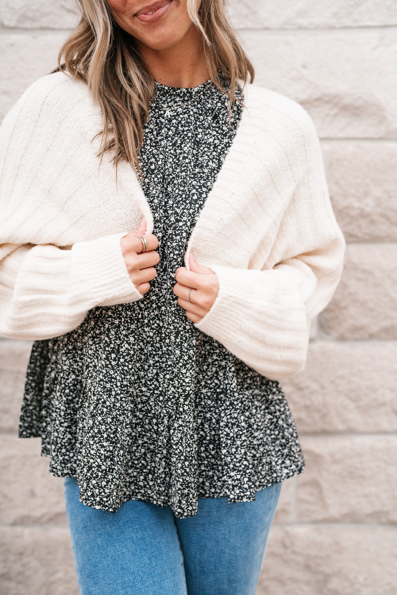 Isabella Ribbed Sweater Bolero