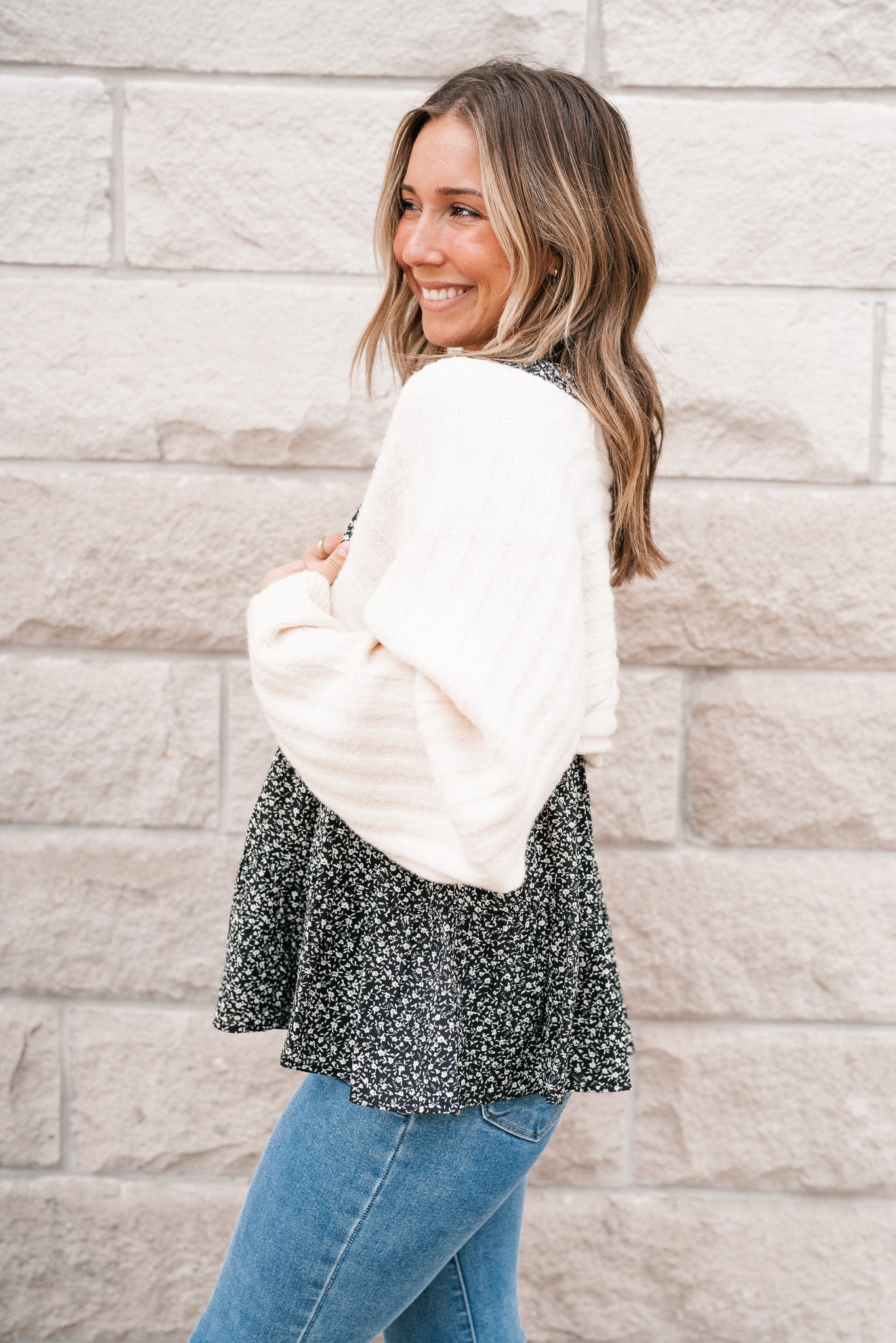 Isabella Ribbed Sweater Bolero