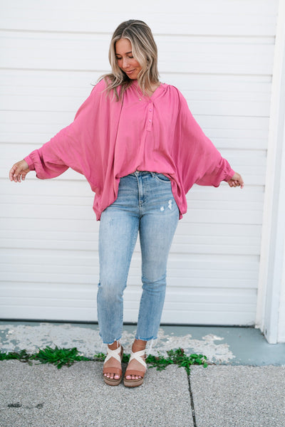 Cute As A Button Up Top