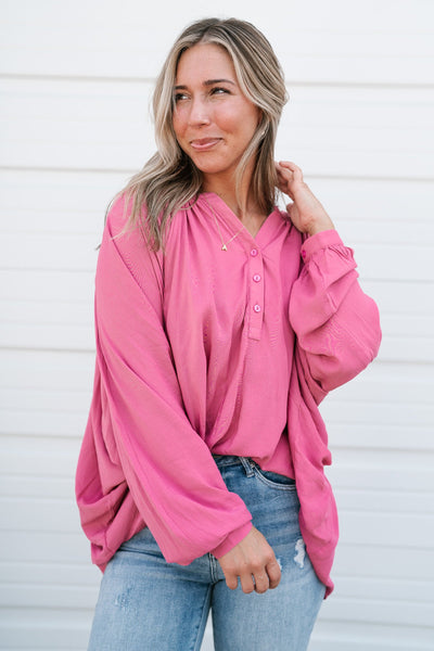 Cute As A Button Up Top