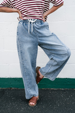 Risen Masie Slouchy Barrel Jean