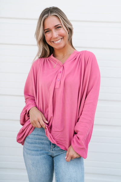 Cute As A Button Up Top