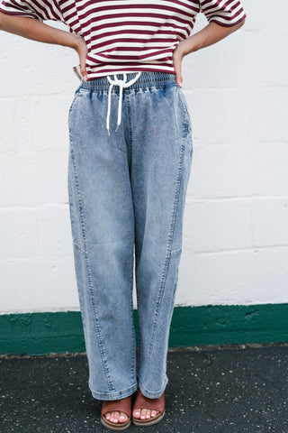 Risen Masie Slouchy Barrel Jean