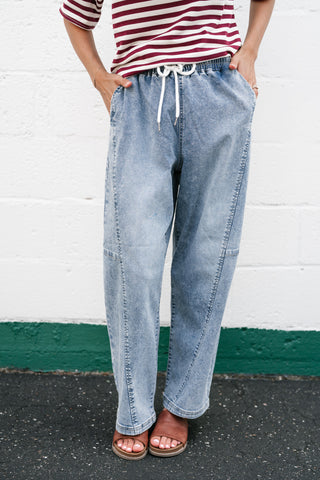 Risen Masie Slouchy Barrel Jean
