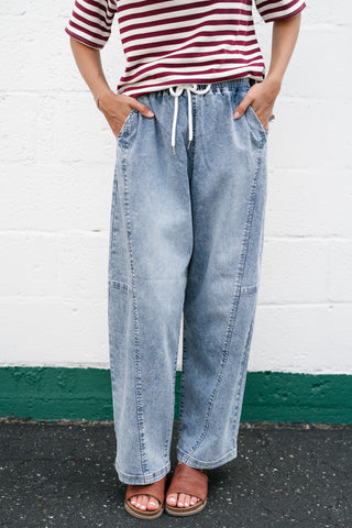 Risen Masie Slouchy Barrel Jean