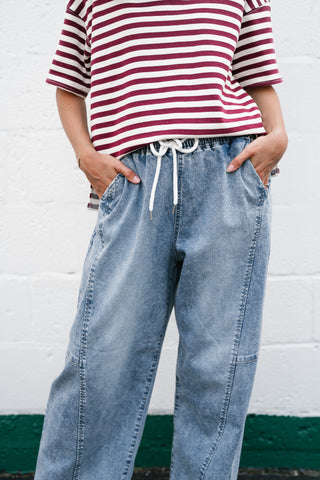 Risen Masie Slouchy Barrel Jean