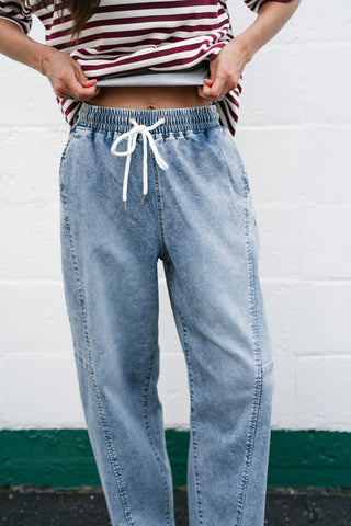 Risen Masie Slouchy Barrel Jean