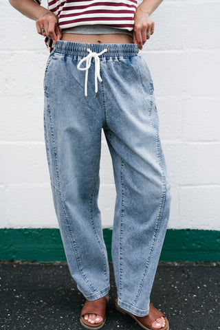 Risen Masie Slouchy Barrel Jean