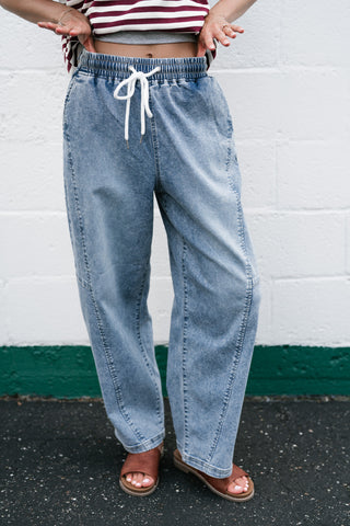Risen Masie Slouchy Barrel Jean