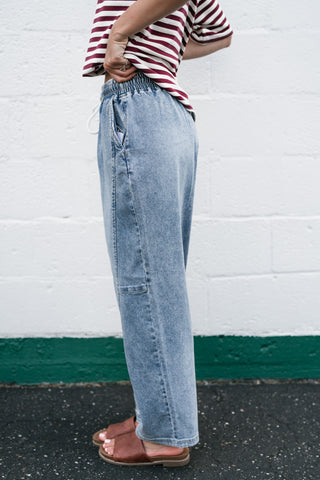 Risen Masie Slouchy Barrel Jean
