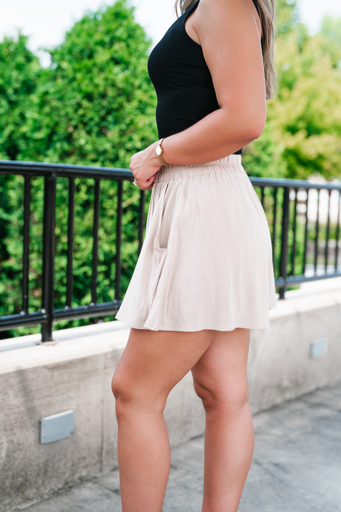 Quiet Moments Relaxed Short - Taupe