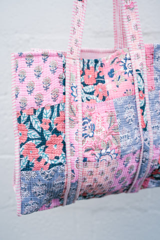 Petal Grove Patchwork Tote