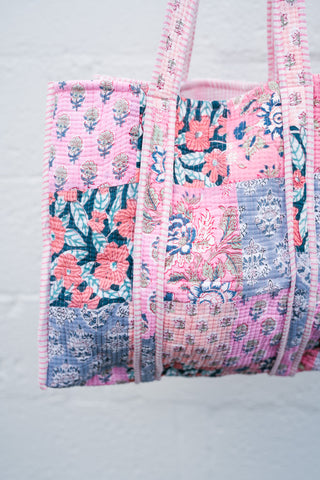 Petal Grove Patchwork Tote