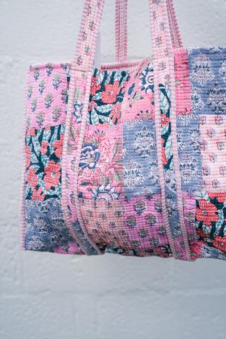 Petal Grove Patchwork Tote