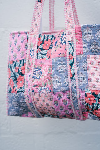Petal Grove Patchwork Tote