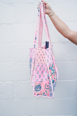 Petal Grove Patchwork Tote