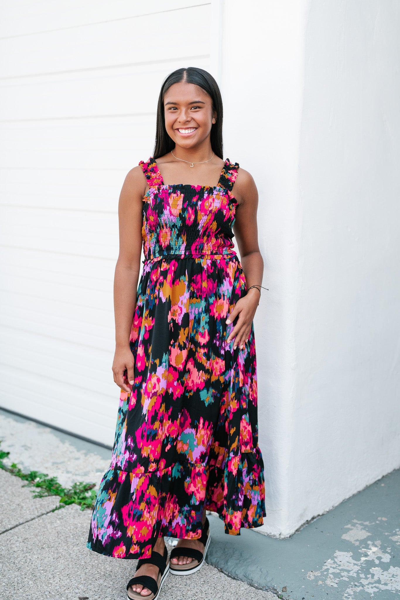 Sweet Sound Smocked Maxi Dress