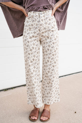 Wildflower Lane Floral Jean
