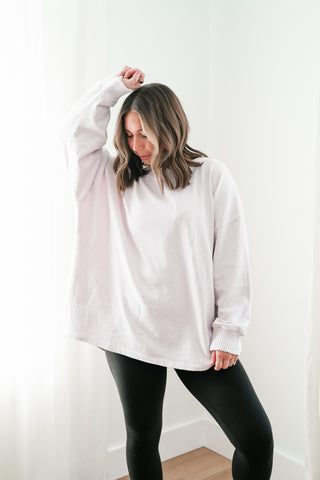 Effortless Comfort Oversized Knit Pullover Top