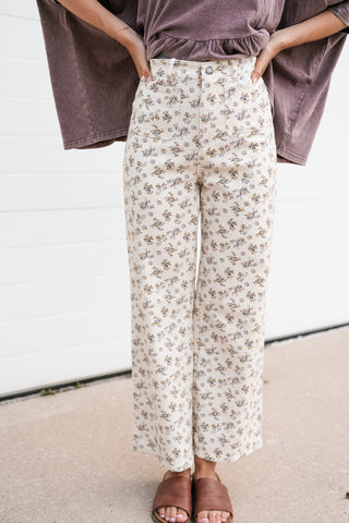 Wildflower Lane Floral Jean