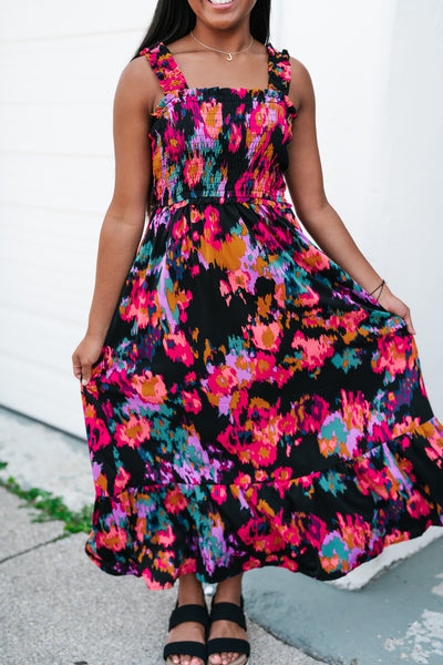 Sweet Sound Smocked Maxi Dress