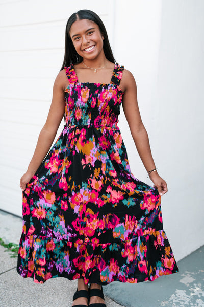 Sweet Sound Smocked Maxi Dress