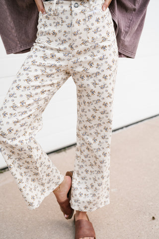 Wildflower Lane Floral Jean