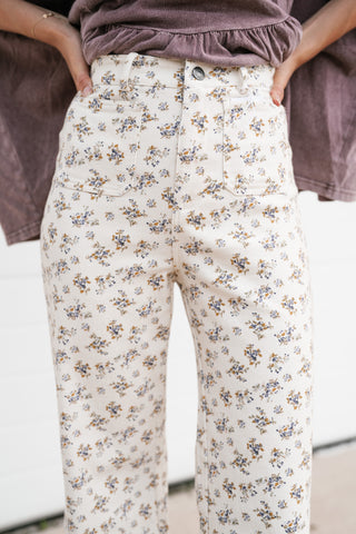 Wildflower Lane Floral Jean
