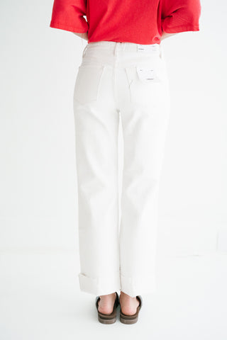 Lovervet Ally High Rise Cuffed Wide Leg Jeans