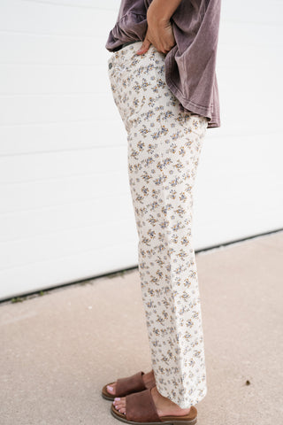 Wildflower Lane Floral Jean