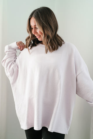 Effortless Comfort Oversized Knit Pullover Top