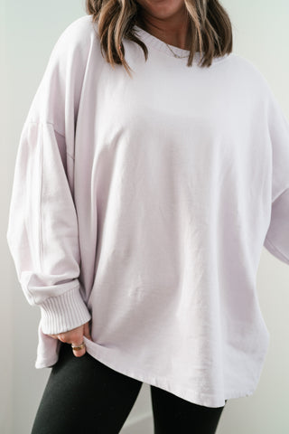 Effortless Comfort Oversized Knit Pullover Top