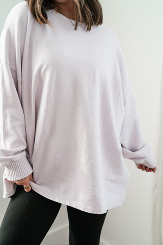 Effortless Comfort Oversized Knit Pullover Top