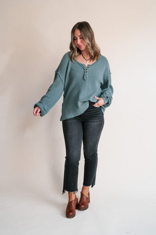 We The Free Montreal Oversized Thermal Henley