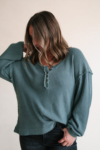 We The Free Montreal Oversized Thermal Henley
