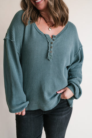 We The Free Montreal Oversized Thermal Henley