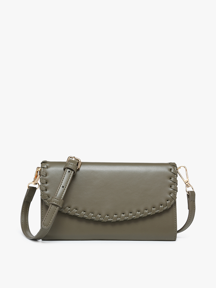 Kyle Crossbody/Wallet - Olive