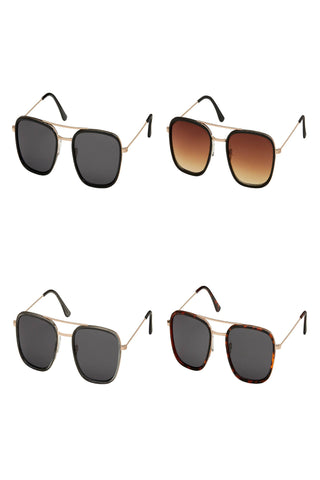 Angie Square Aviator Sunglasses
