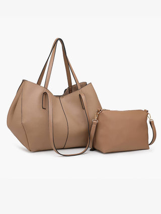 Celeste Distressed Hobo w/ Dual Handles: Dark Olive