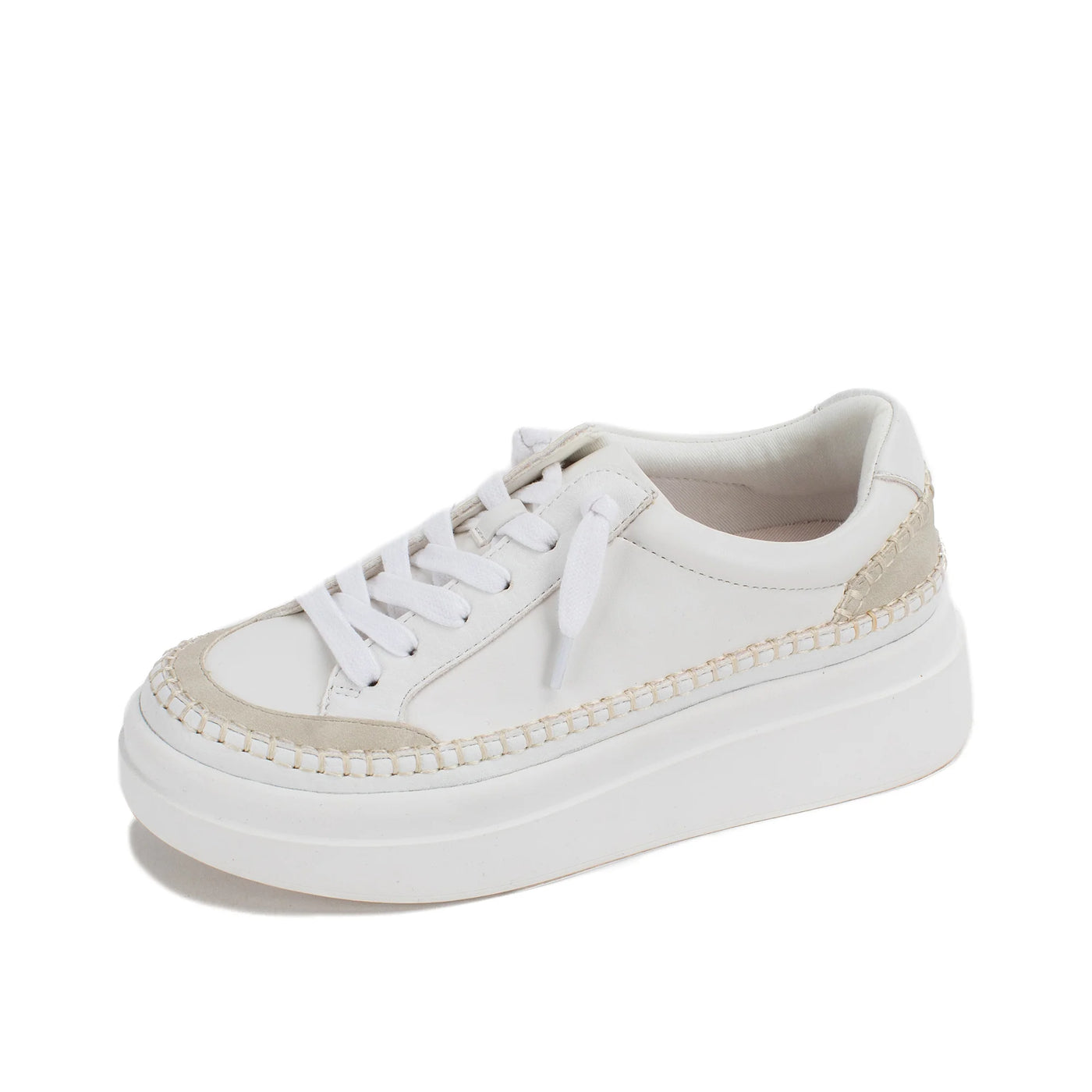 Eloise Platform Sneaker - White