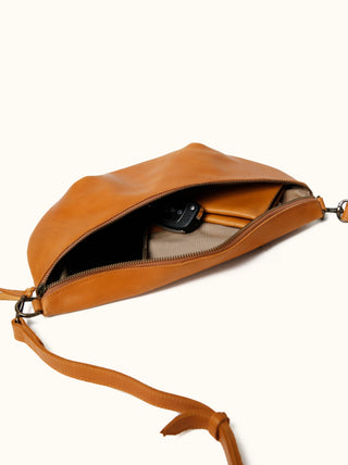 ABLE Berkeley Bag: Pebbled Black