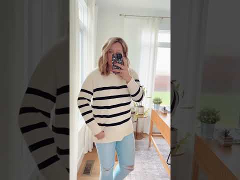 All About The Knits Striped Sweater