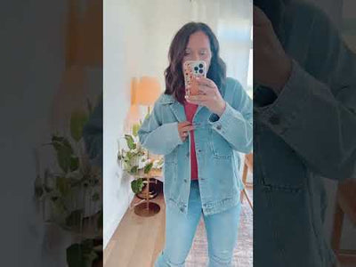 Luke Oversized Denim Jacket